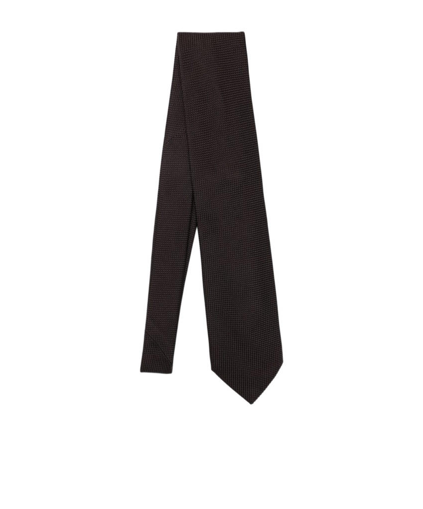 Destin Surl Solid Color Tie In Black