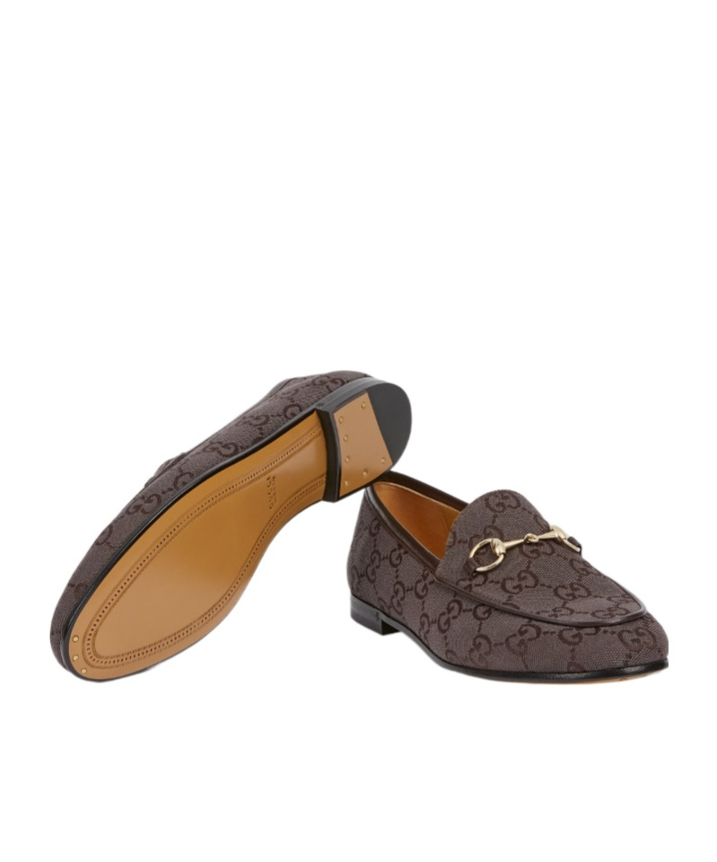 Gucci Women's  Jordaan Loafer In Animal Print