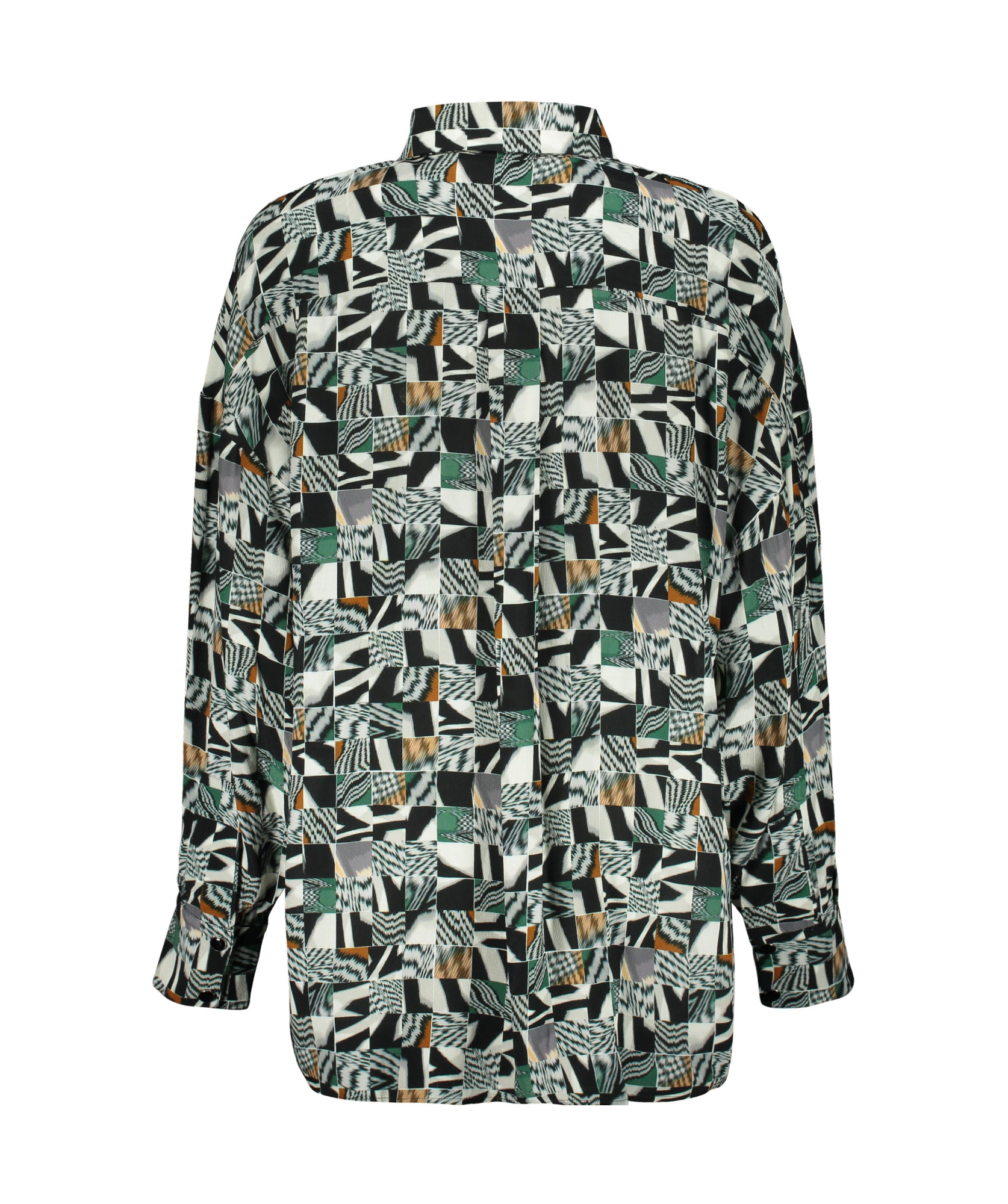 Missoni Abstract-pattern Shirt In Black