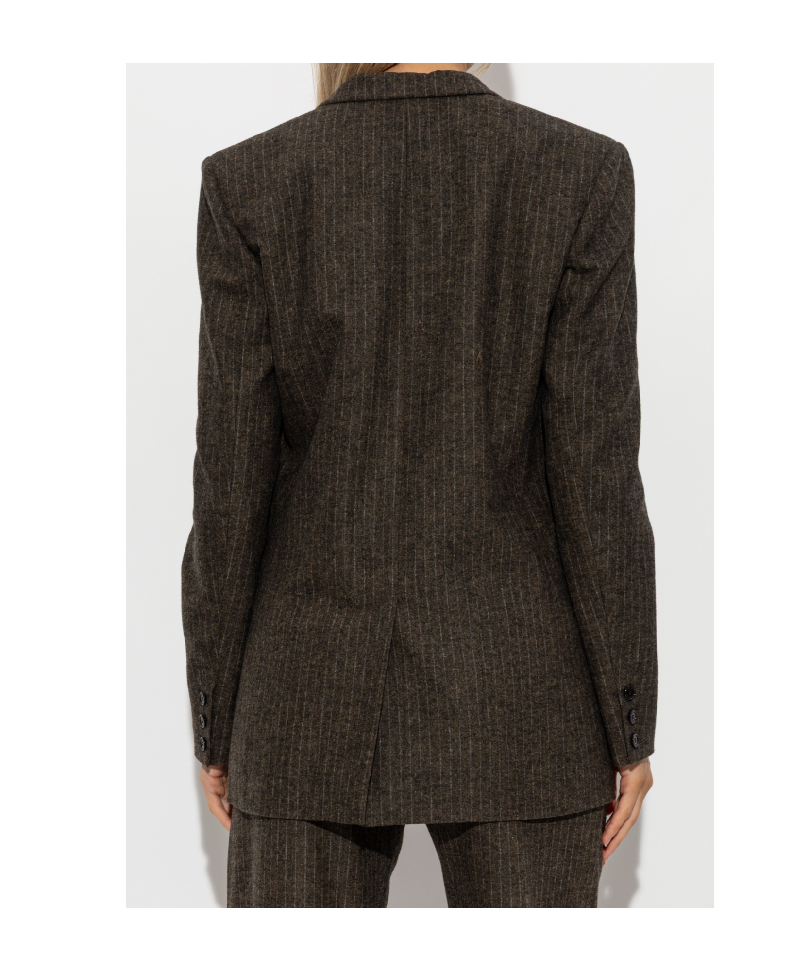 Isabel Marant Long Sleeve Blazer In Brown