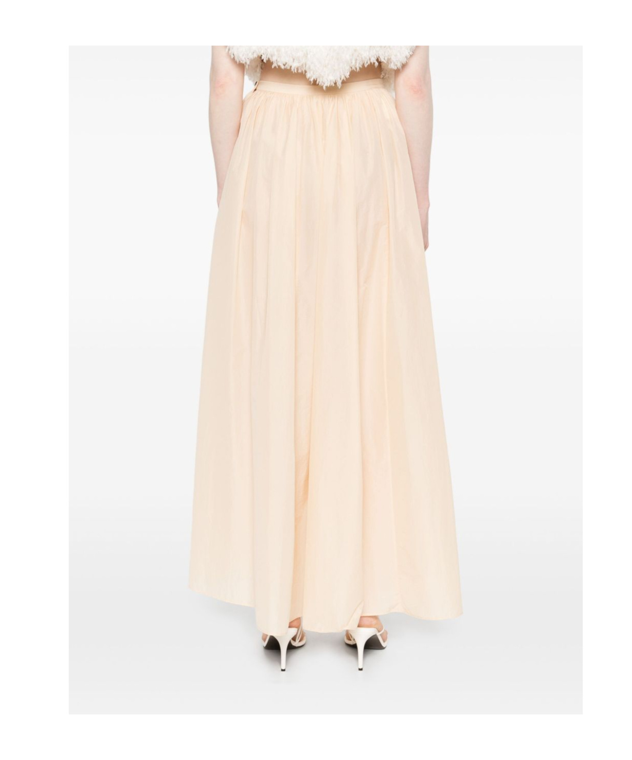 Philosophy Di Lorenzo Serafini Pleated Maxi Skirt In Neutral