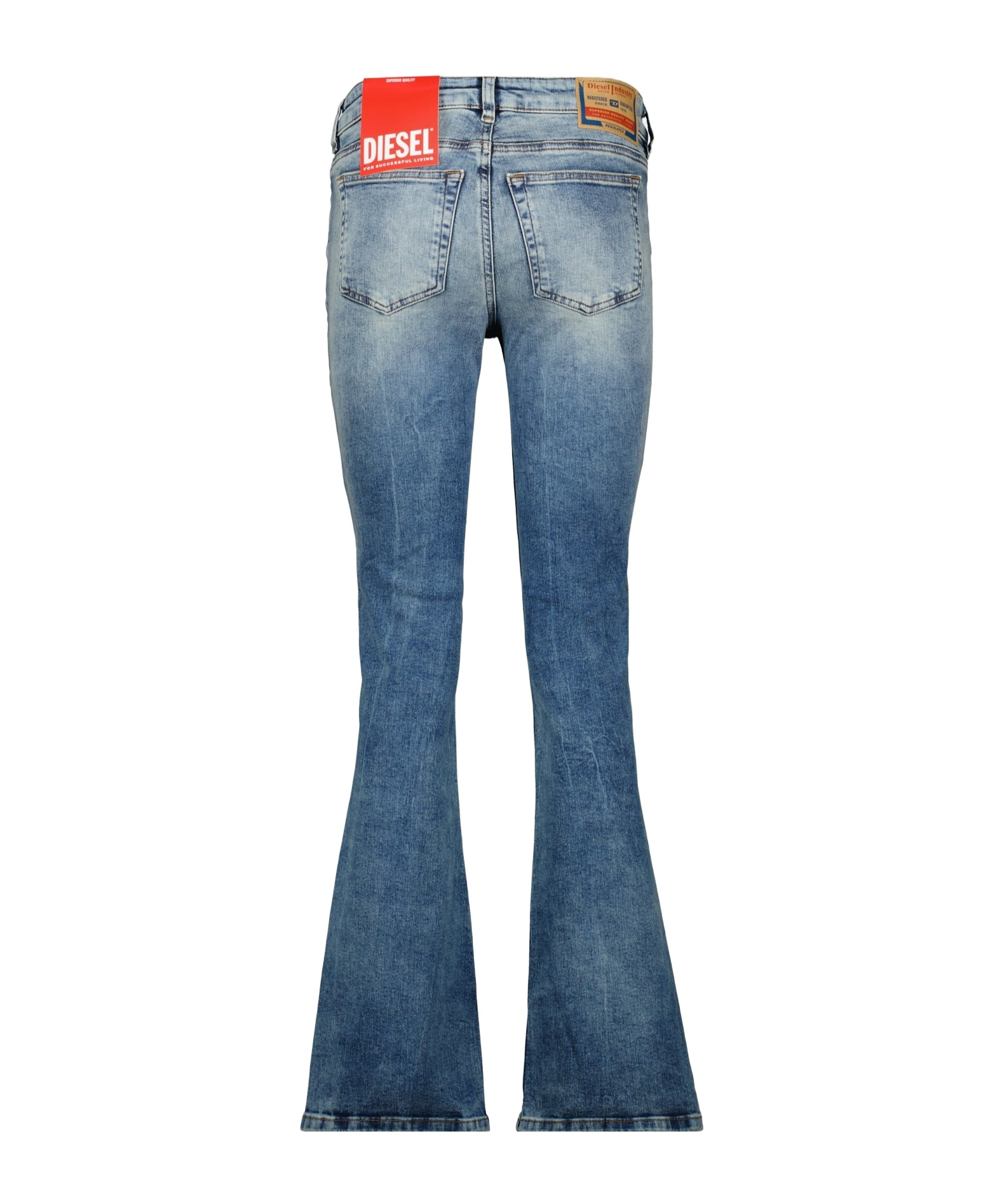 Diesel Belt-loop Jeans In Blue