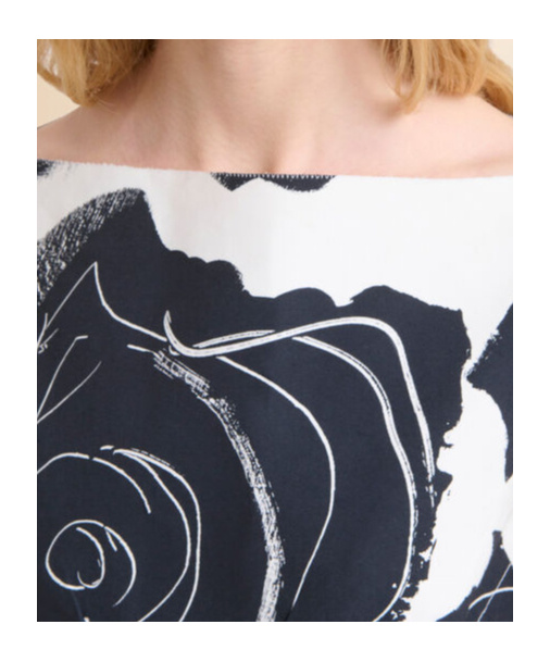 Marni Cybele Print Cotton Poplin A-line Dress In Multi