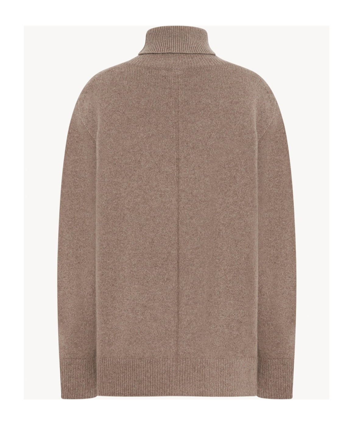 The Row Hepny Turtleneck Knitted Jumper In Brown