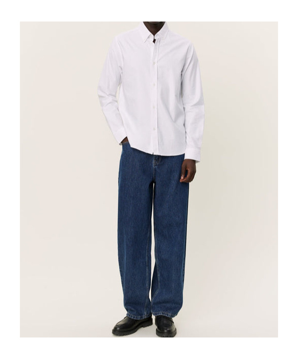 Les Deux Long-sleeved Shirt In White