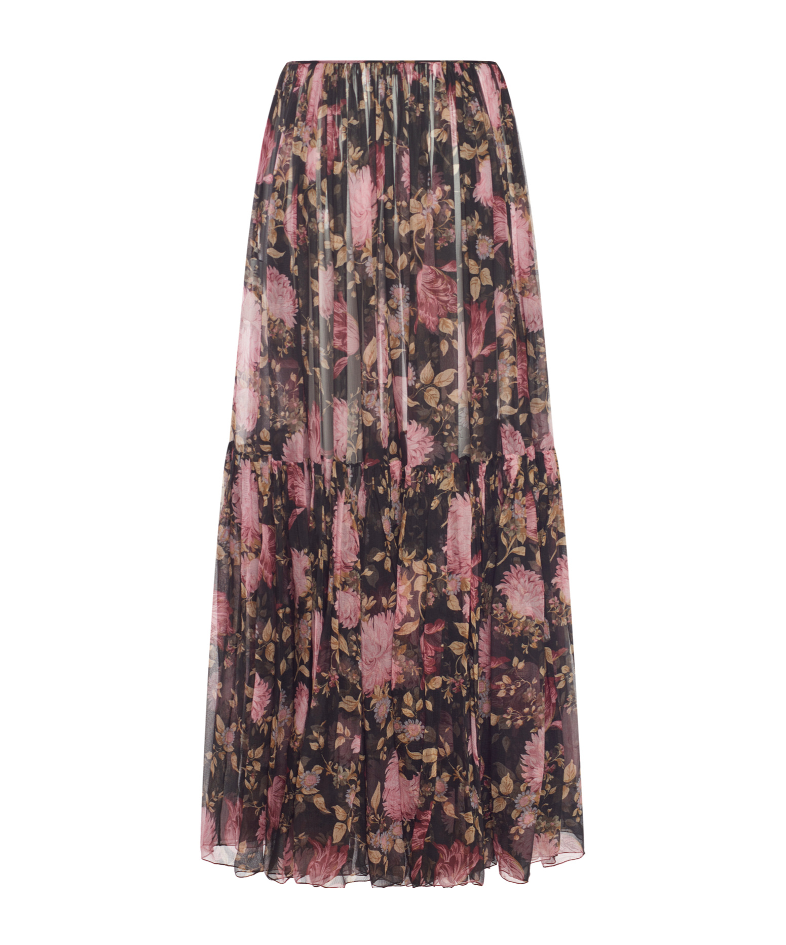 CHLOÉ FLORAL-PRINTED SKIRT