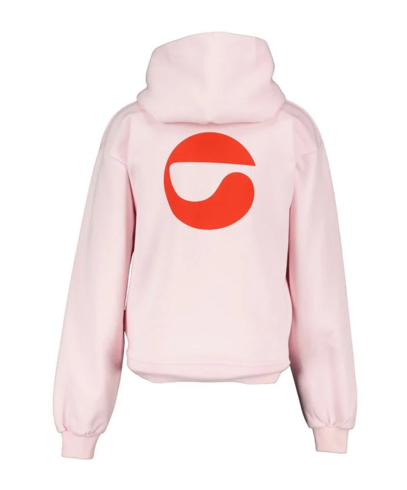 Coperni Hoodie With Logo In Pink