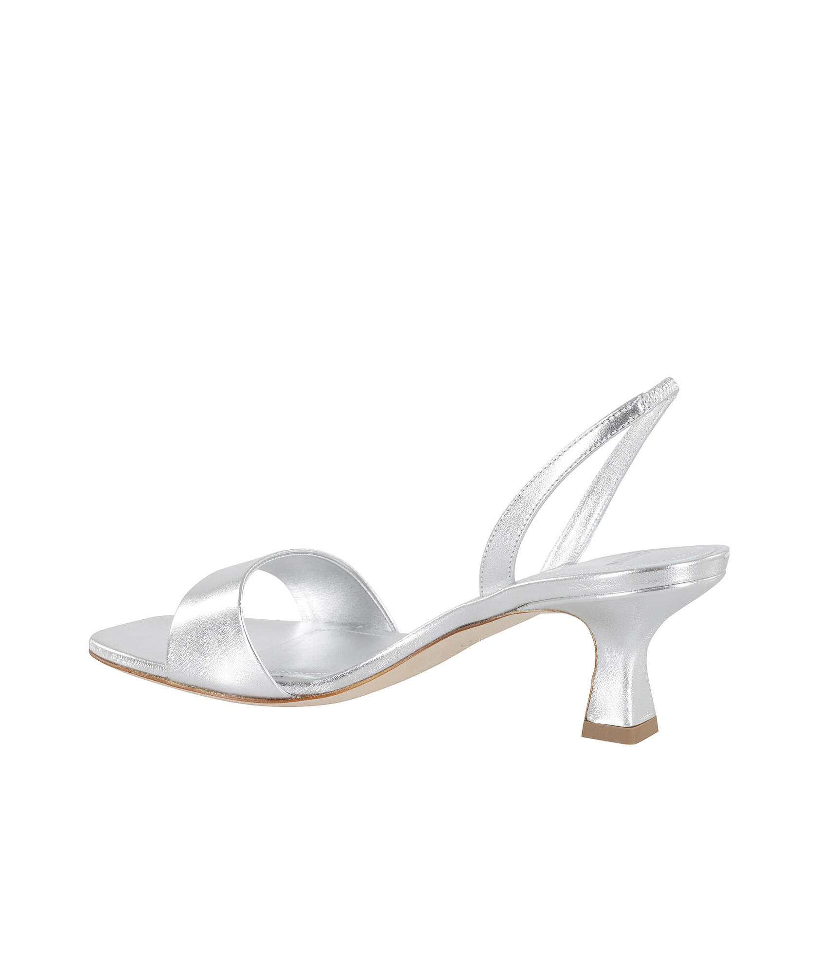 3juin Cameron 055 Sandal With Rear Elastic Strap In White