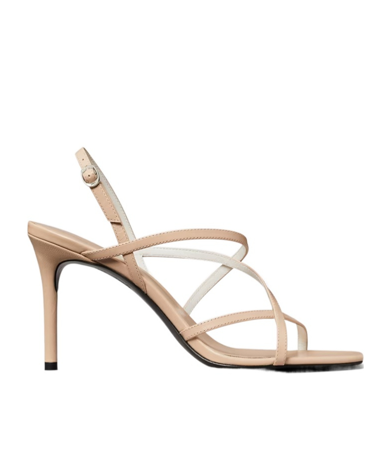 Tory Burch Multi Strap Heel Sandals 90mm Rose Pink