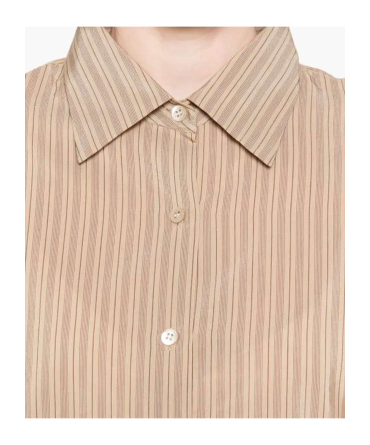 Dries Van Noten 1524 Casia Shirt In Brown