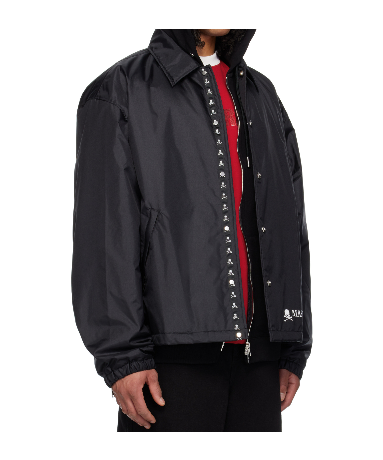 Mastermind Japan Printed Jacket In Black