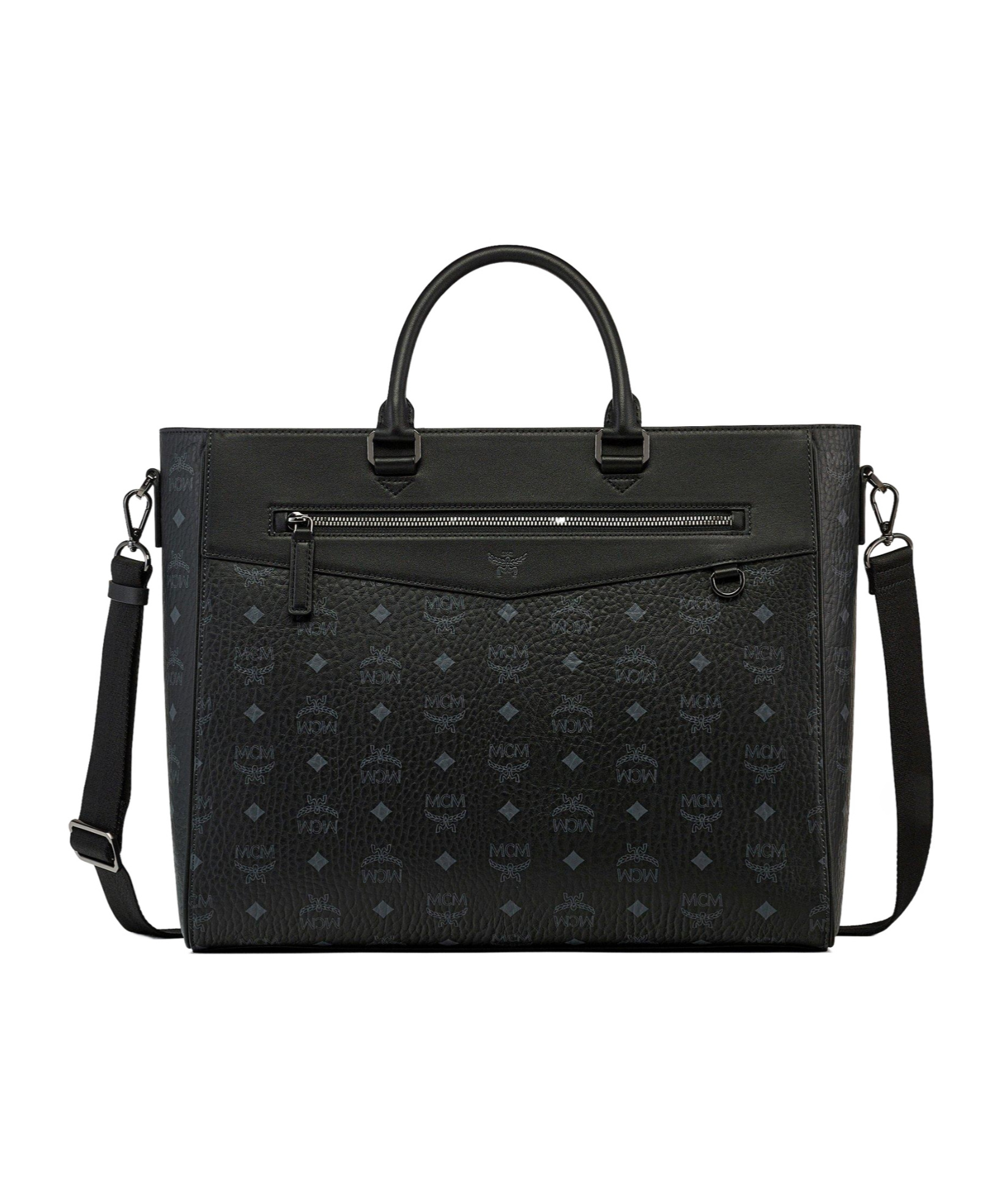 Mcm Diamond E/w Tote In Visetos