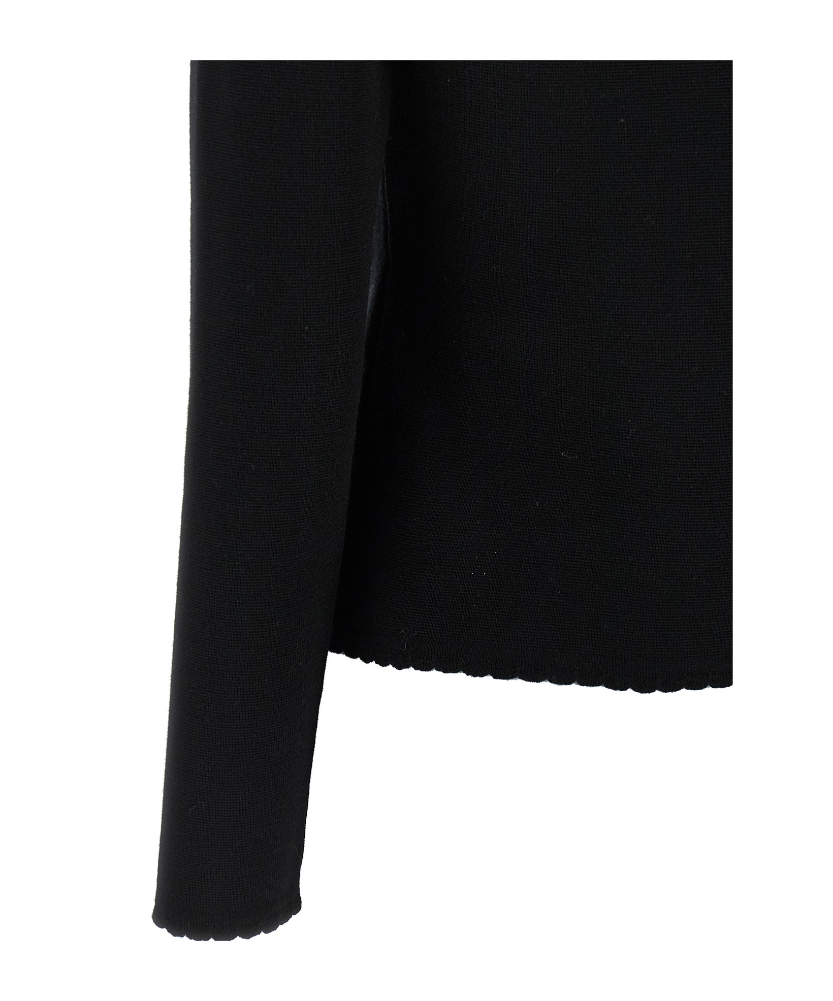 Moschino Metallic-trim Tailored Blazer In Black
