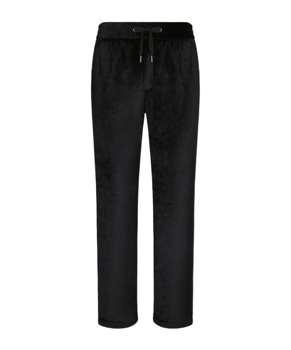 Dolce & Gabbana Logo-patch Track Pants In Black