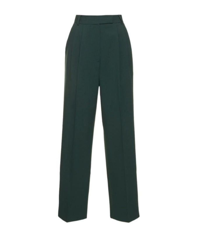 The Frankie Shop Bea Pleated Tech Twill Pants