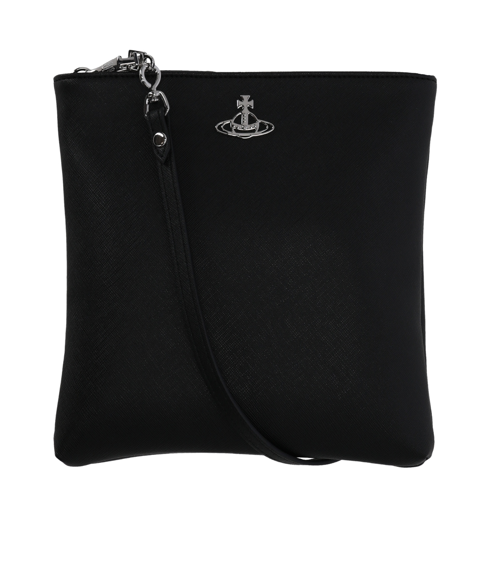 Vivienne Westwood Squire Square Crossbody Bag In Black