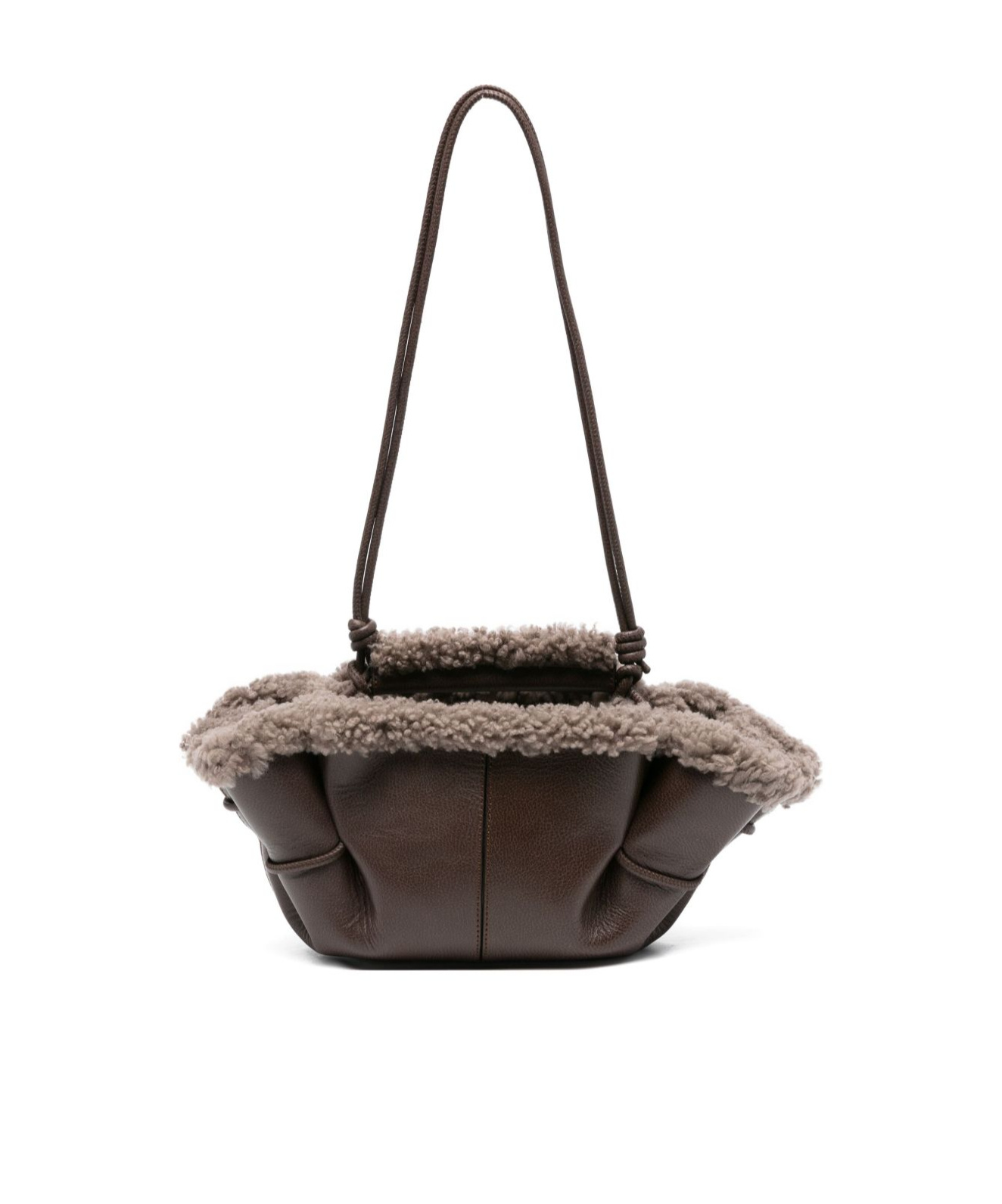 Hereu Women Arta Mini Leather Handbag In Brown