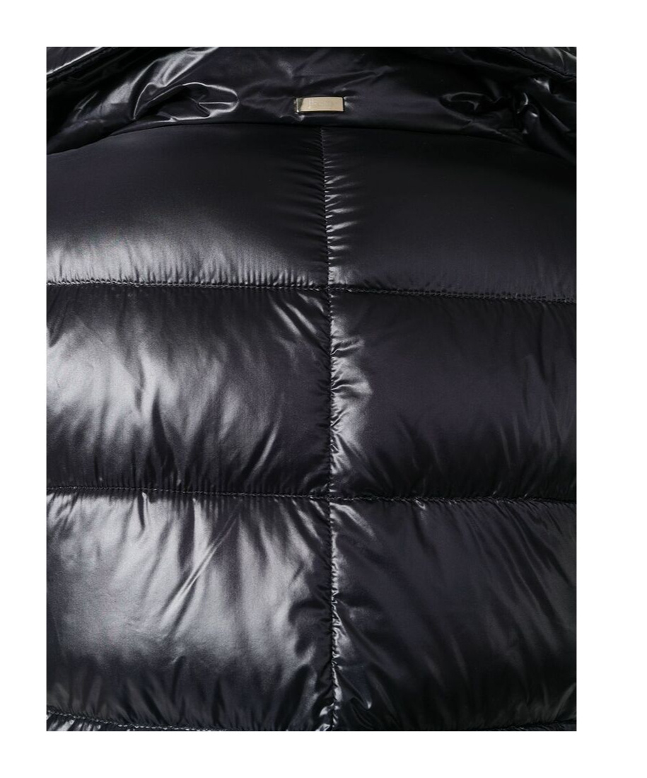 Herno Matilde Midi Down Jacket In Black