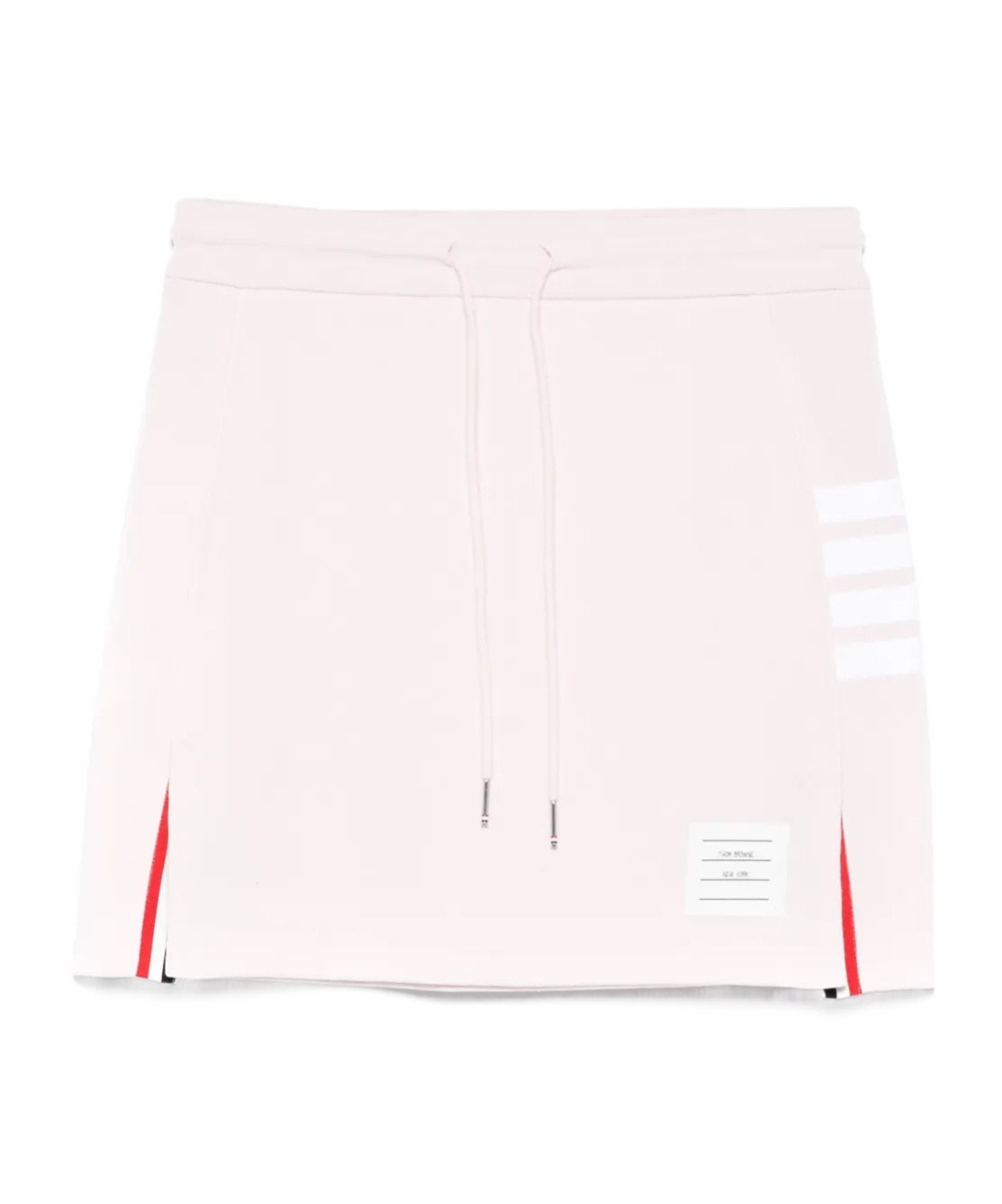 Thom Browne 4-bar Jersey Mini Skirt In Pink