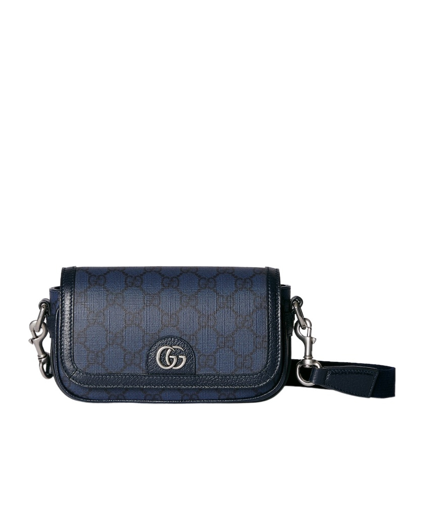 Gucci Ophidia Series Ultra-mini Shoulder Backpack In Black