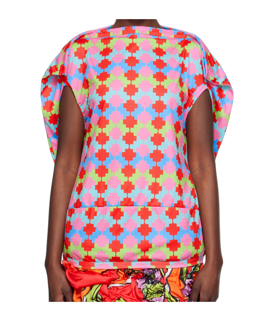 Comme Des Garçons Printed Tops