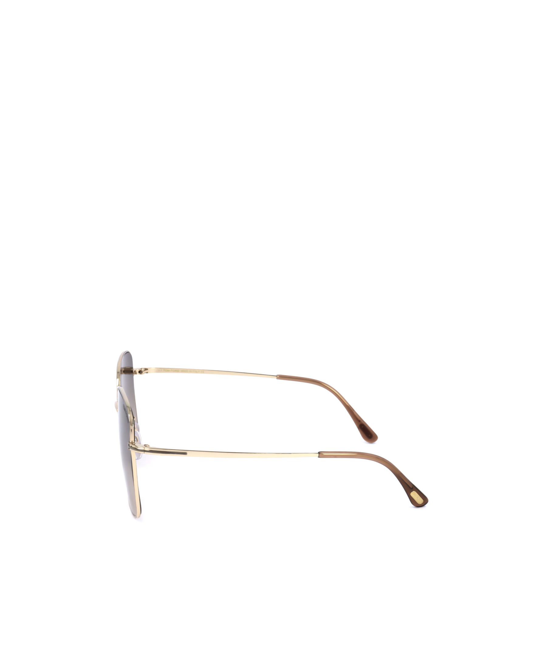 Tom Ford Geometric Sunglasses In Brown