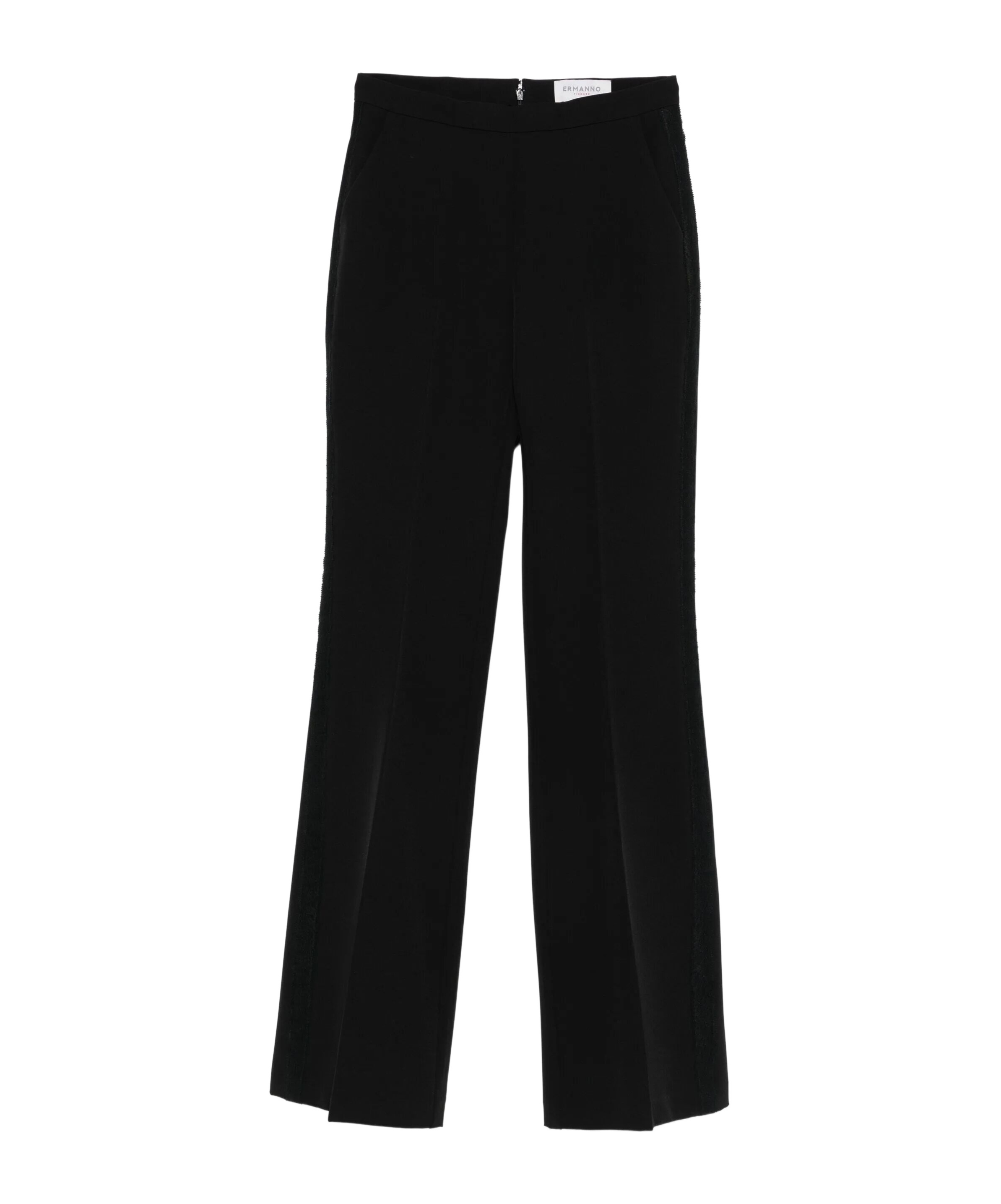 Ermanno Firenze Straight-leg Trousers In Black
