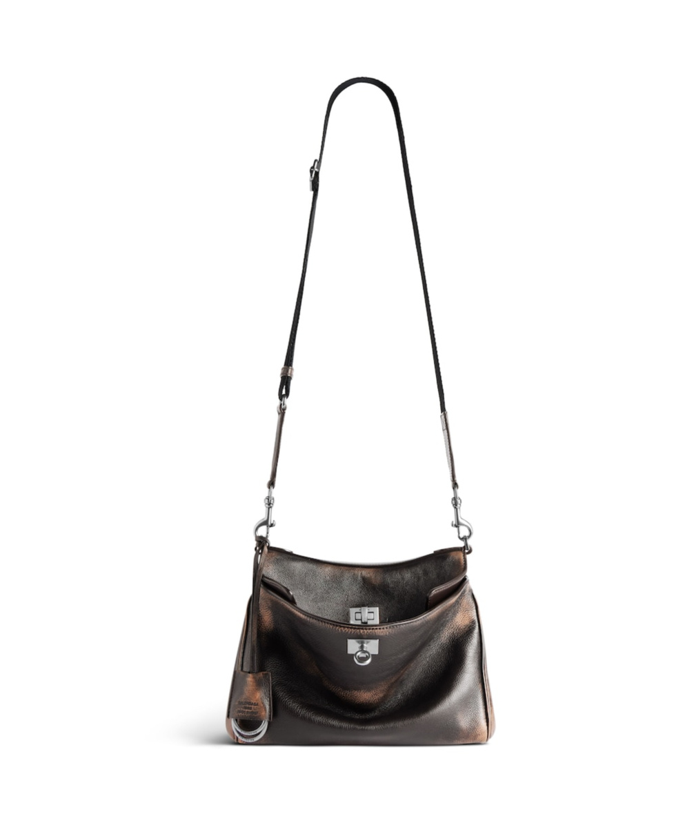 Balenciaga Small Calfskin Rodeo Shoulder Bag