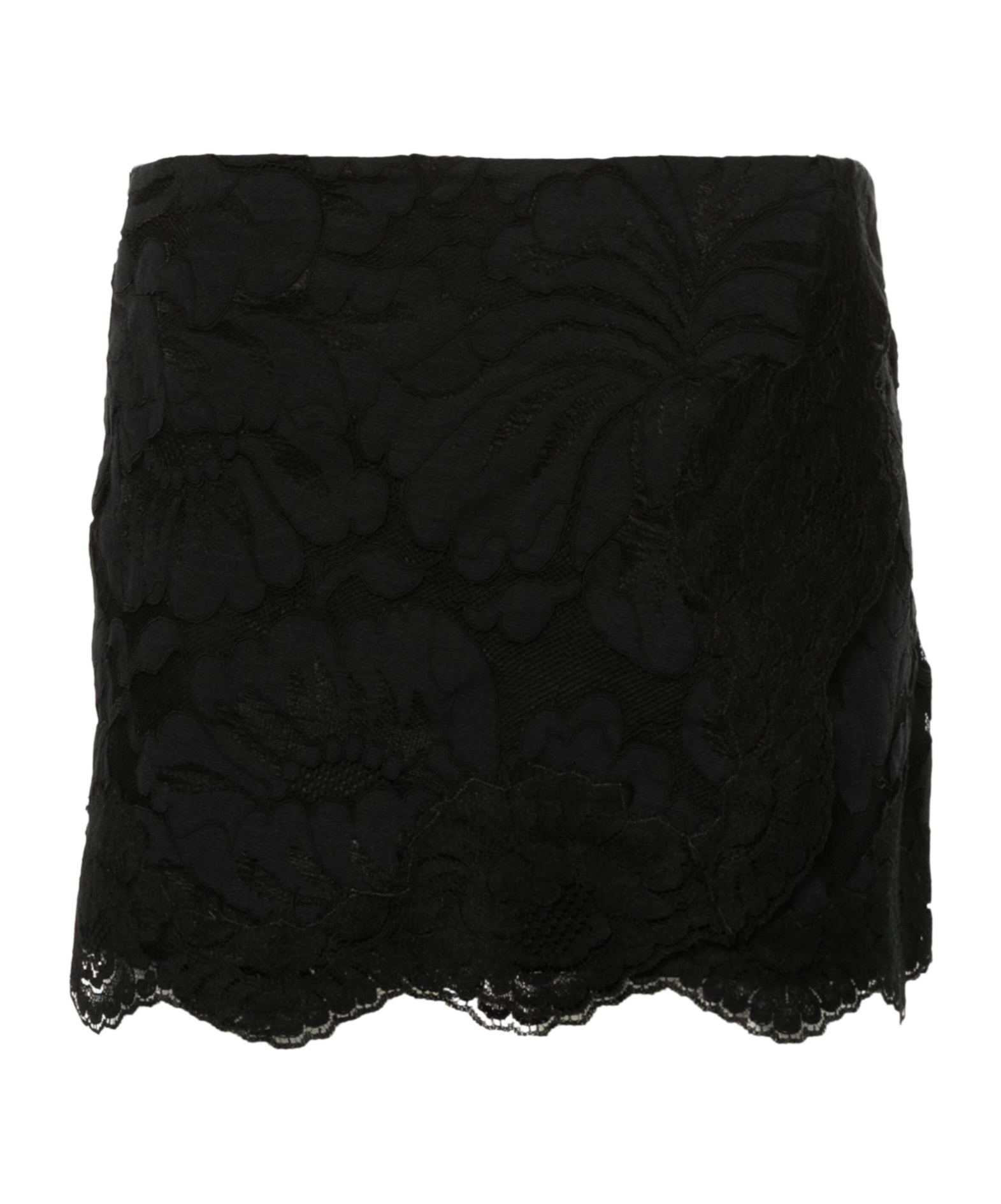 N°21 Floral-lace Mini Skirt