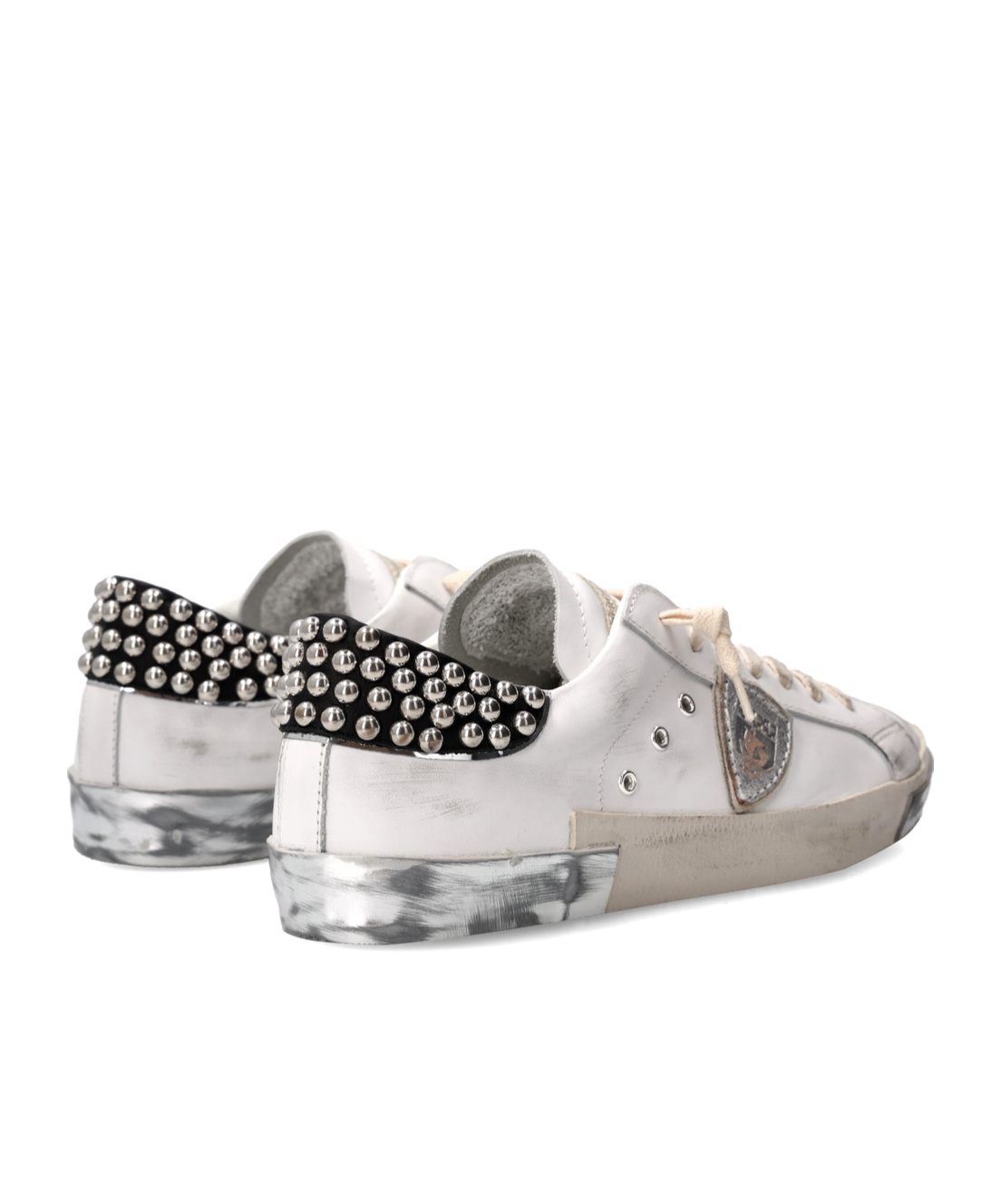 Philippe Model Prsx Tennis Low-cut Casual Shoes In White