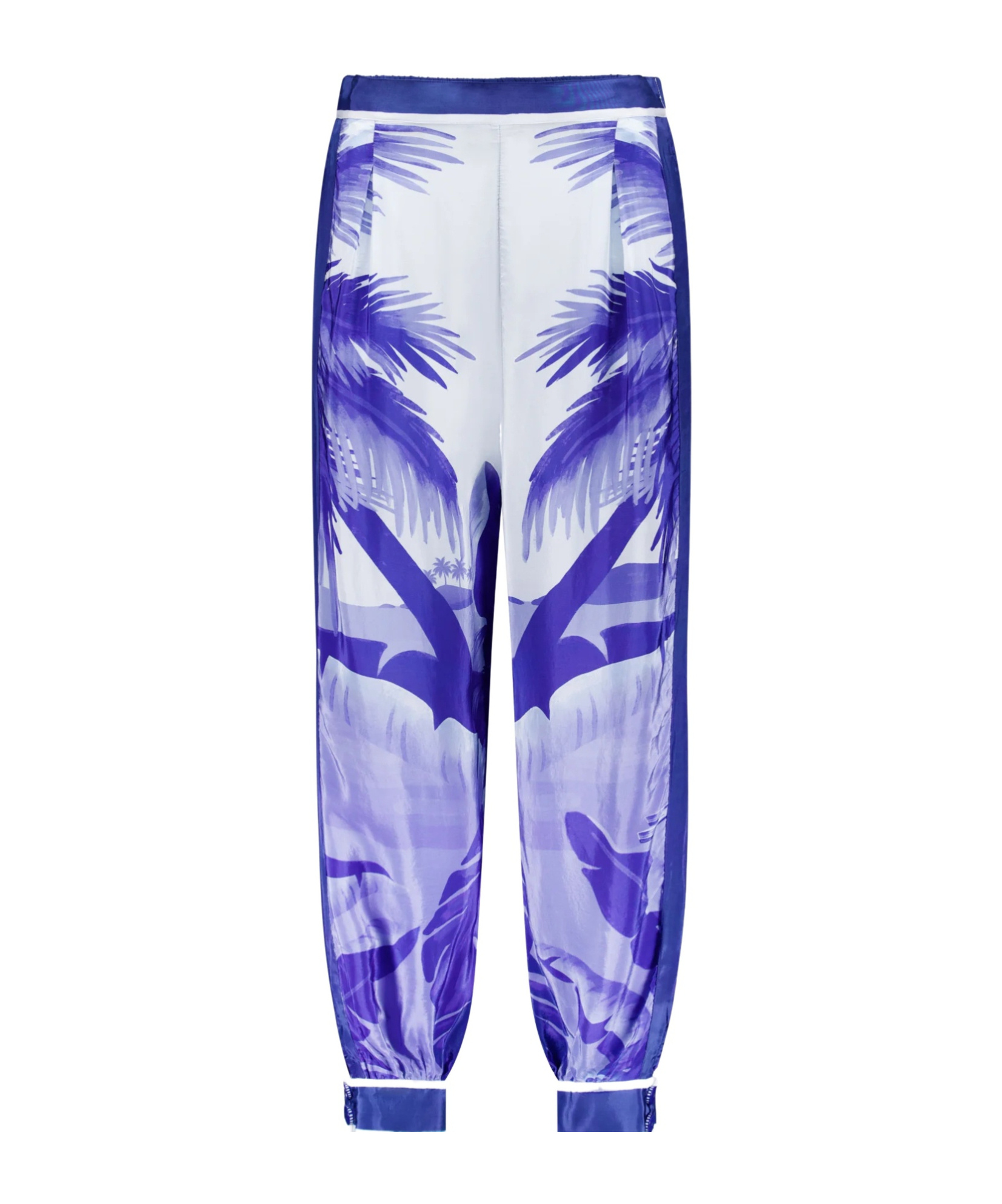 Farm Rio Printed Pajama Pants In Blue