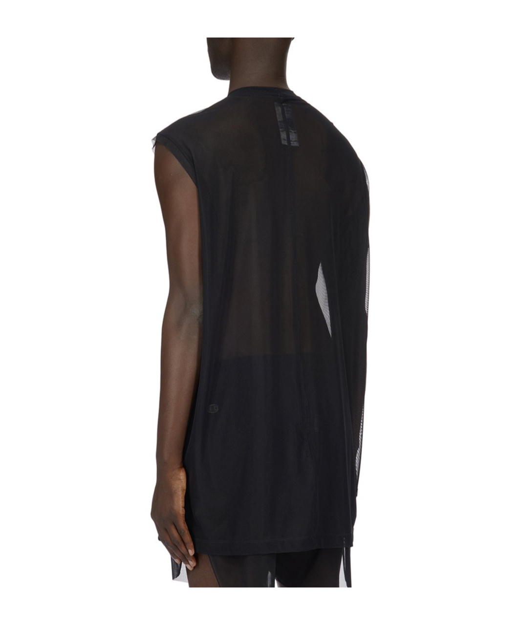 Rick Owens X Champion Tarp T Logo-embroidered Tank Top In Black