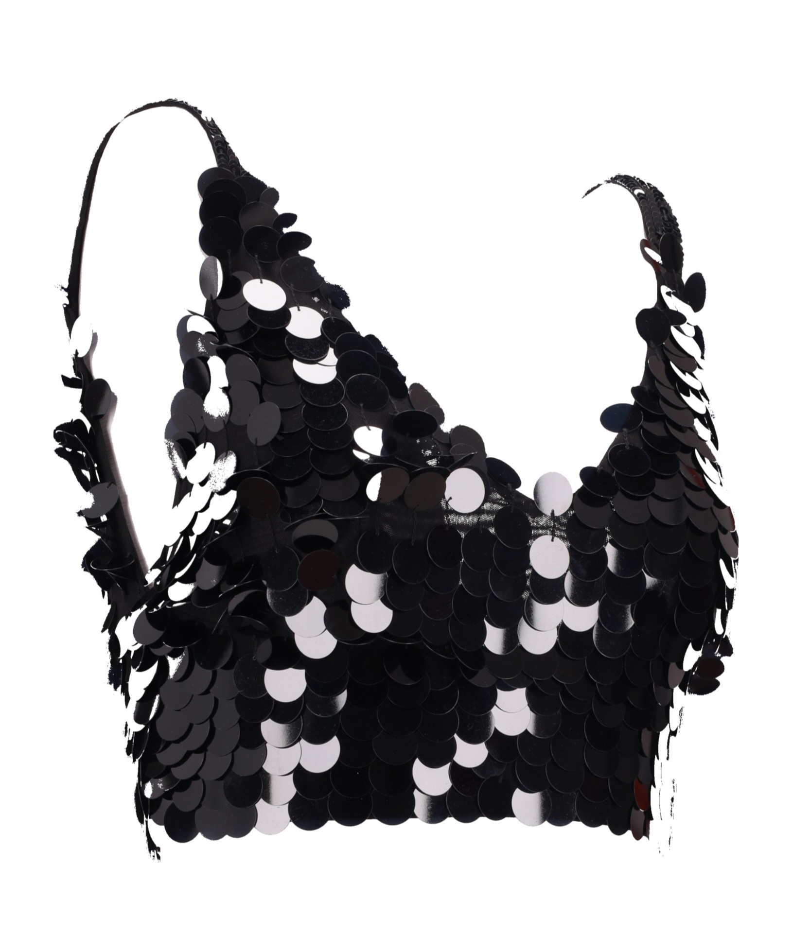 P.a.r.o.s.h Cropped Vest In Black