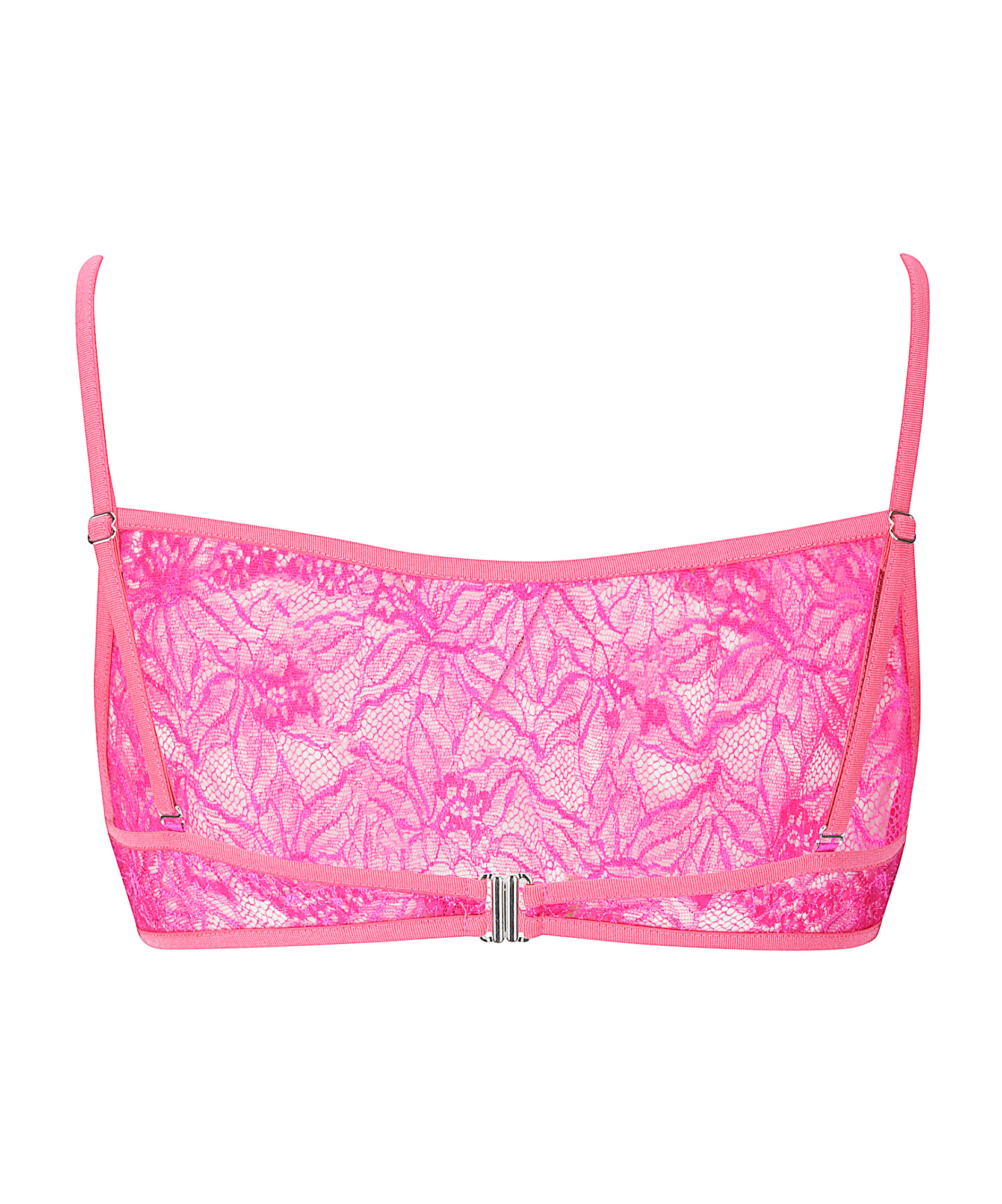 Dries Van Noten Lace Detailed Strapped Bra In Pink