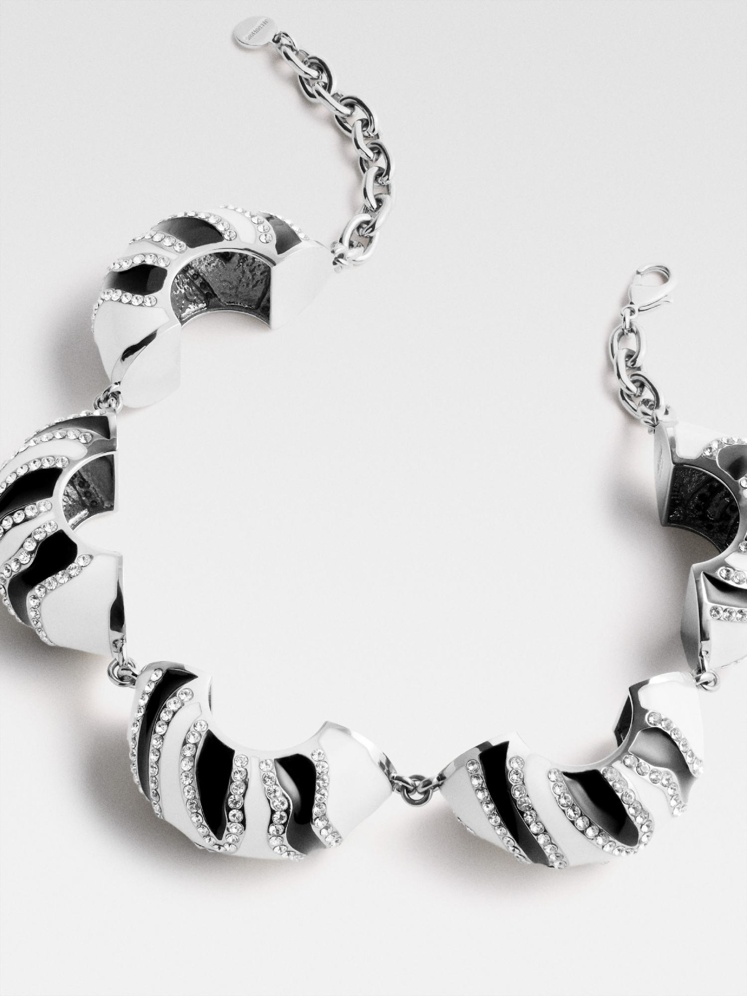 Jacquemus The Zebra Necklace In Metallic