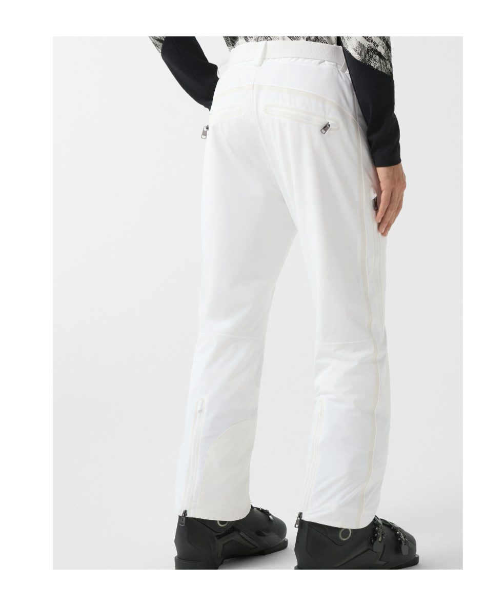 Bogner Belted Casual Pants In White