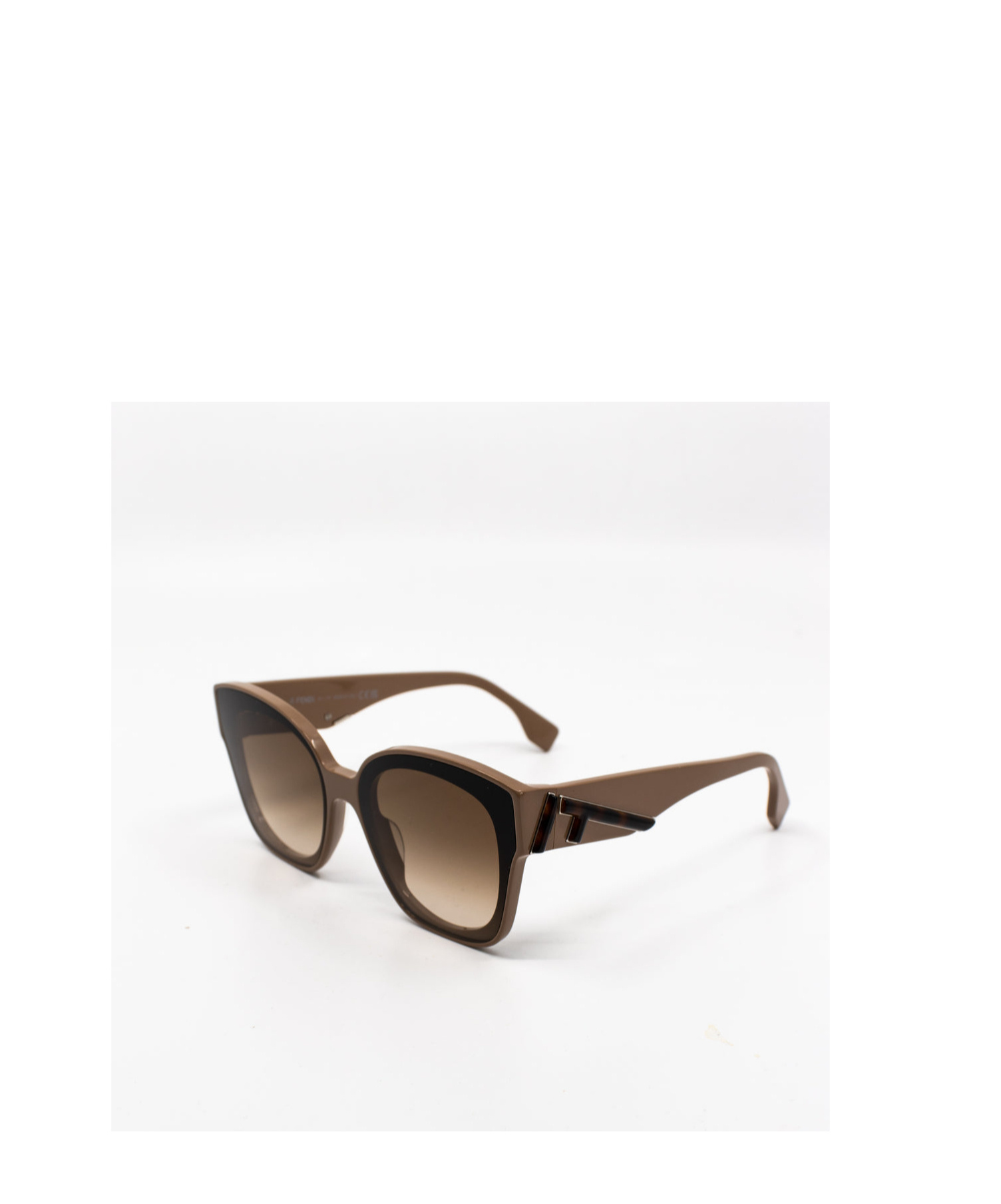 Fendi Eyewear Square Frame Sunglasses In Brown
