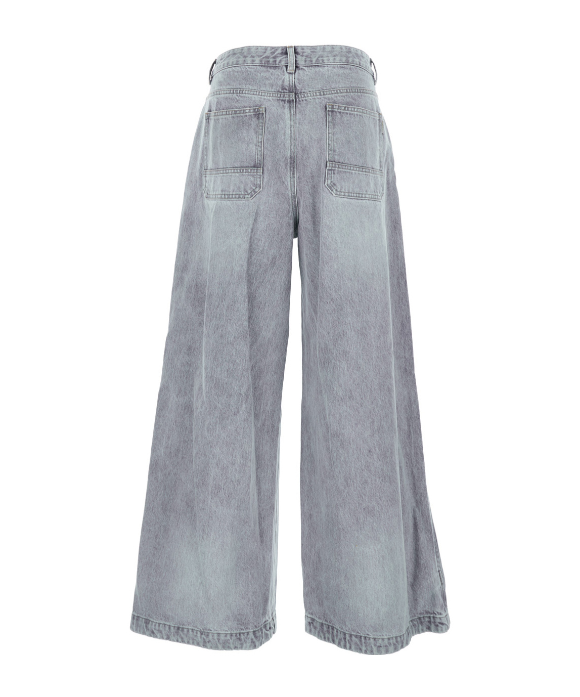 Juunj Pleated Five-pocket Jeans In Blue