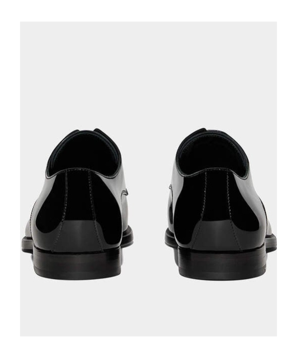 Dsquared2 High-shine Lace-up Shoes In Black