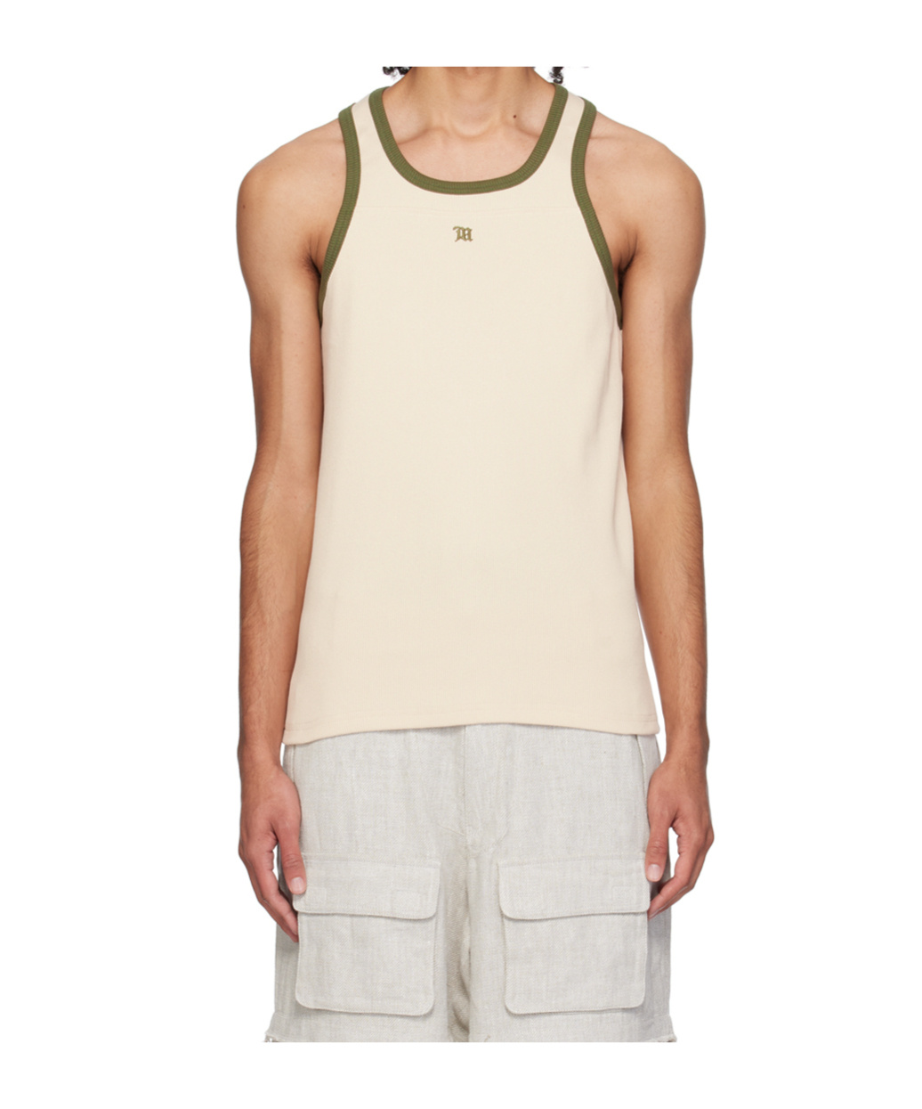 Misbhv Embroidery Logo Vest In White