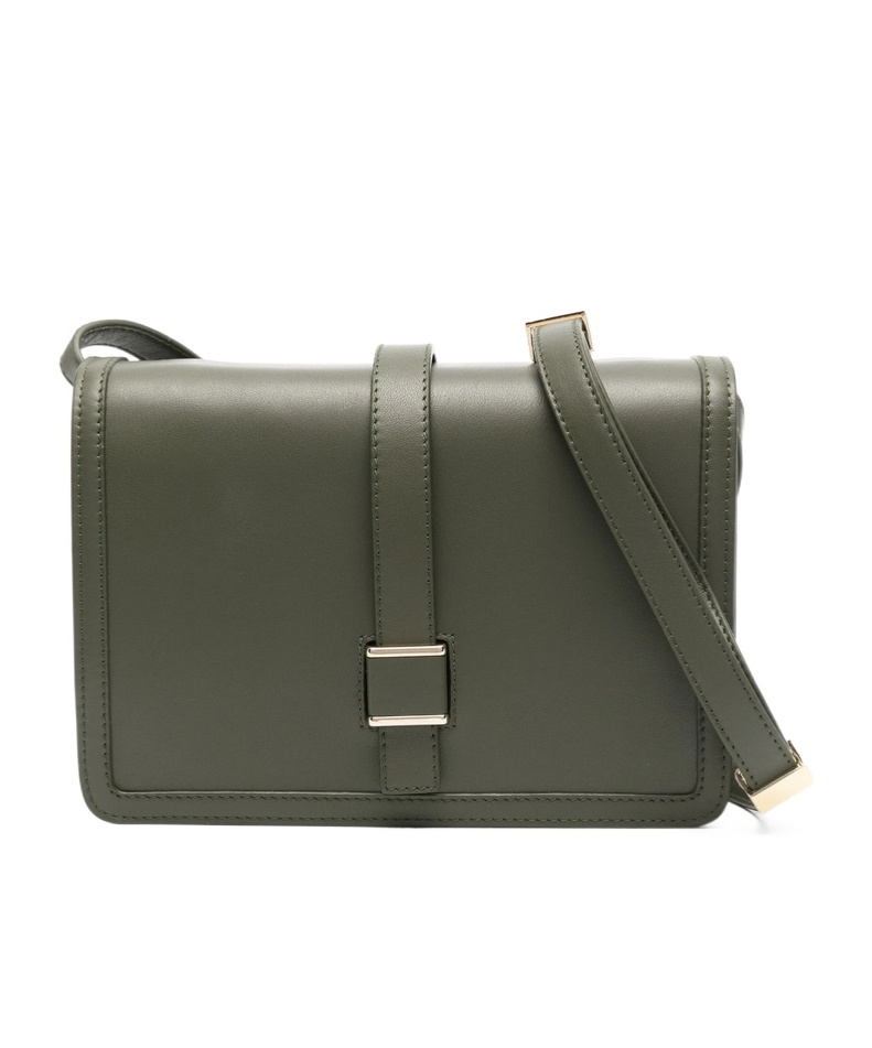 Apc Flip Shoulder Bag In Green