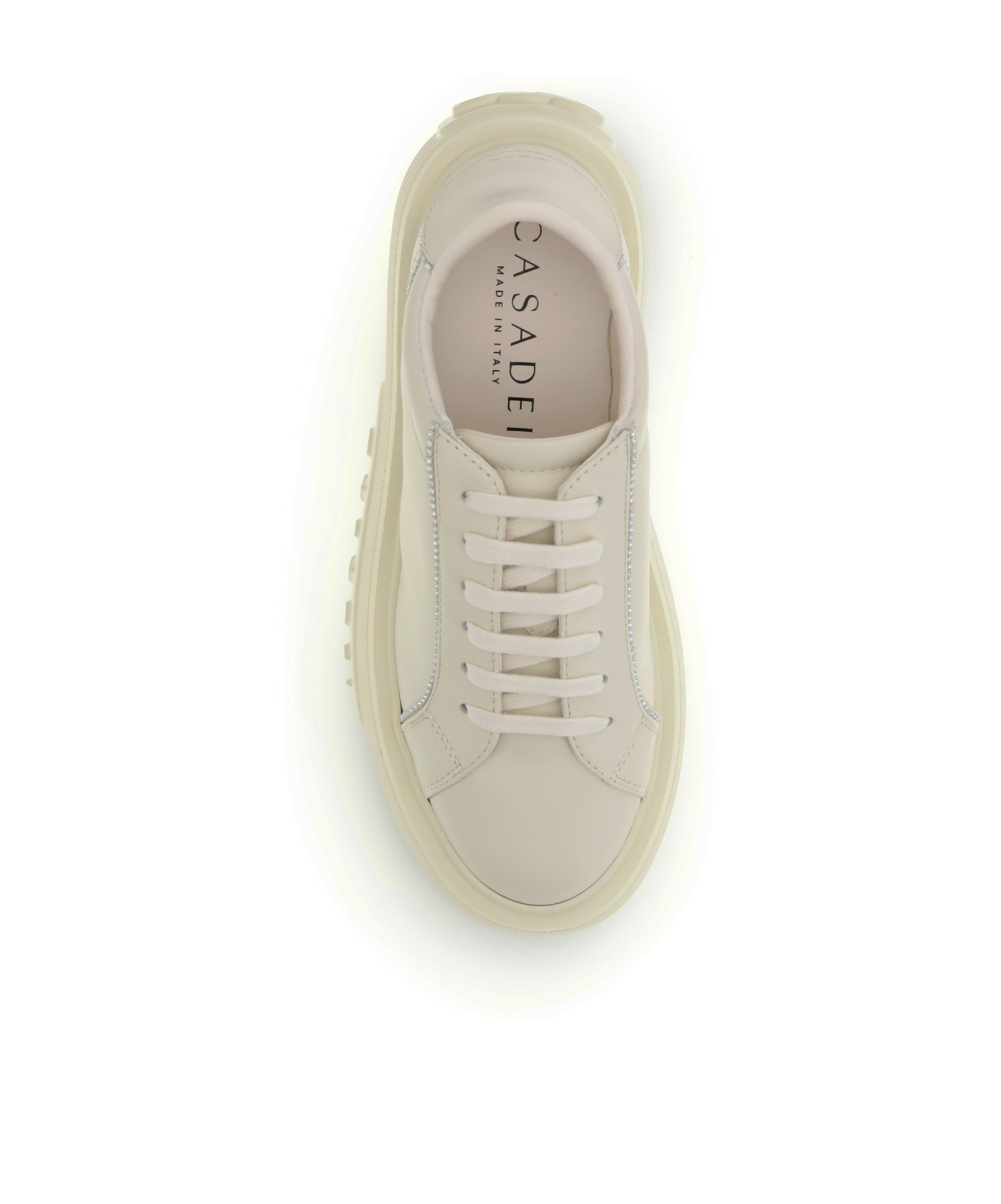 Casadei Nexus Florence Platform Sneakers In White