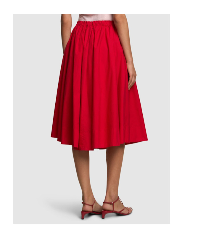 FORTE FORTE ELASTIC WAIST SKIRT