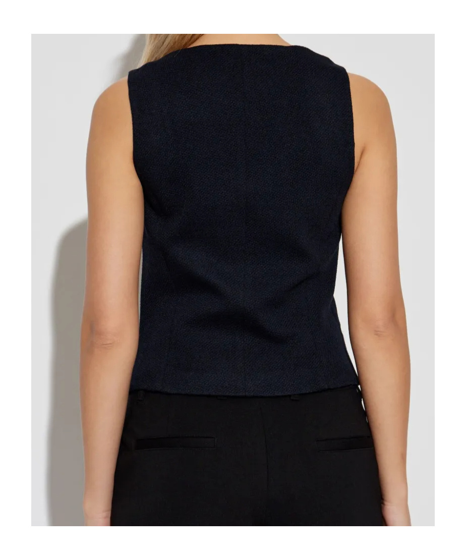 Rag & Bone Mariana Waistcoat In Blue