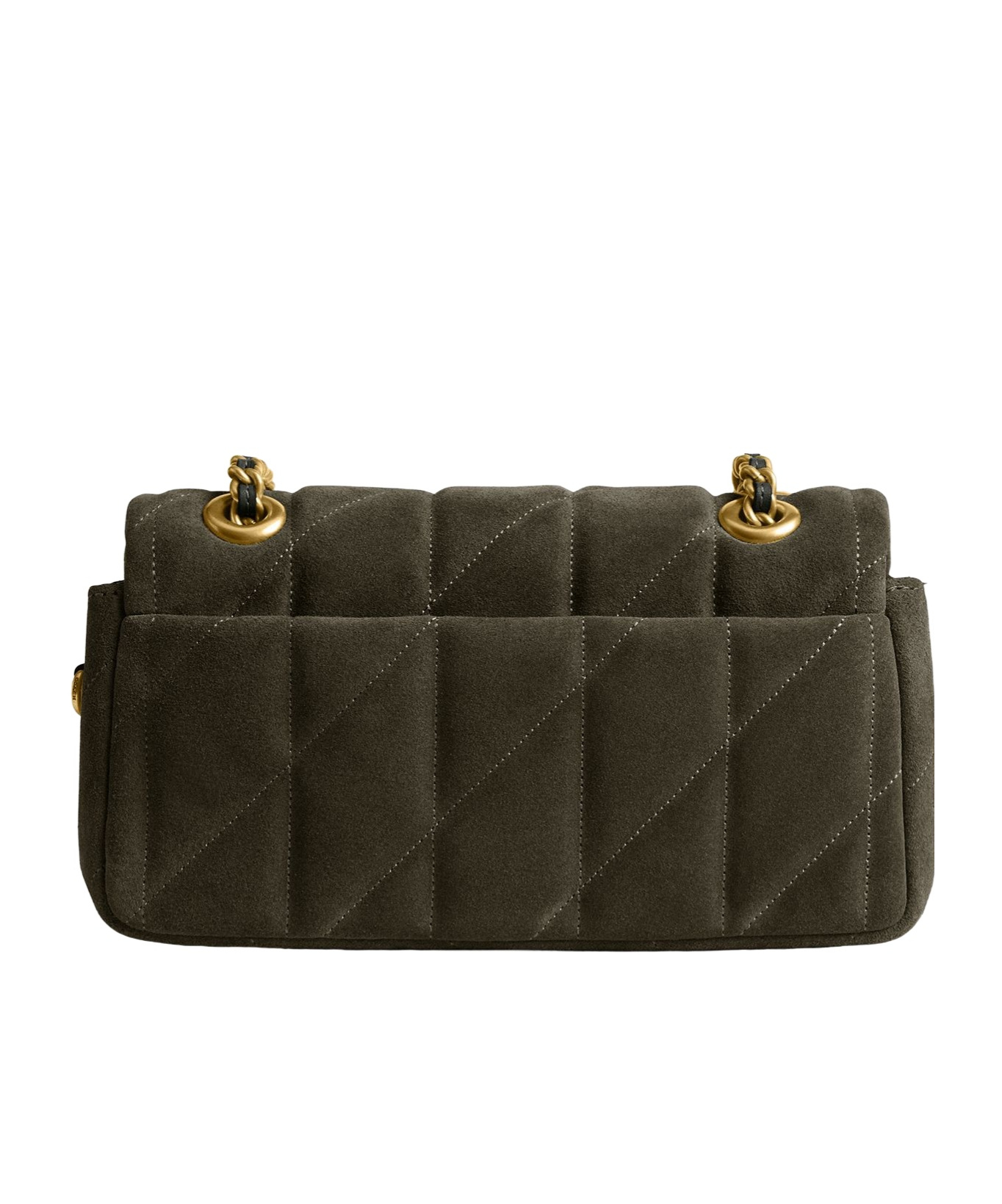 Coach Quilted Tabby 20 With Chain Shoulder Bag