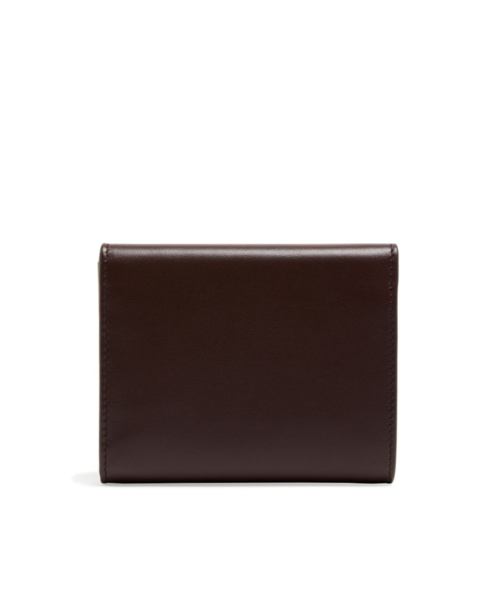 Miu Miu Logo Wallet In Black
