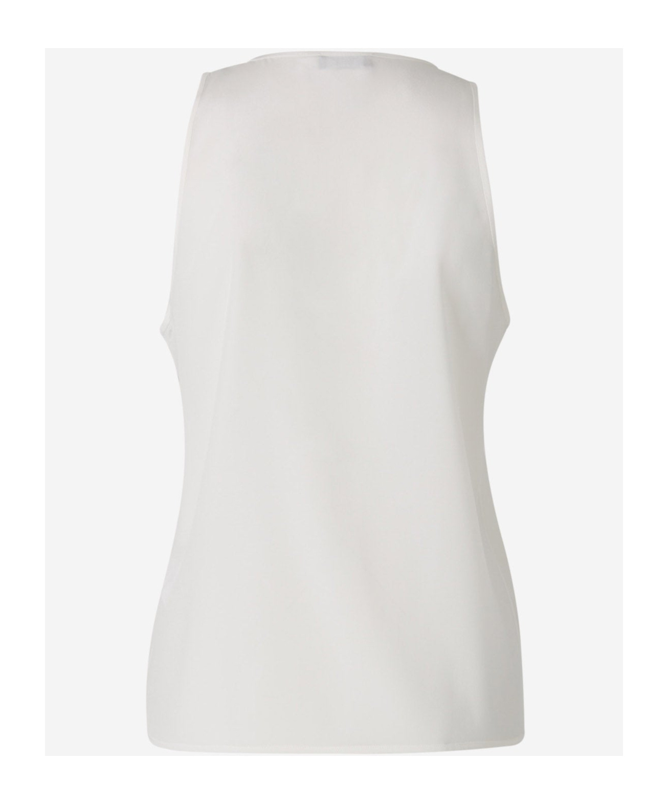 Shop Peserico Round-neck Vest In White