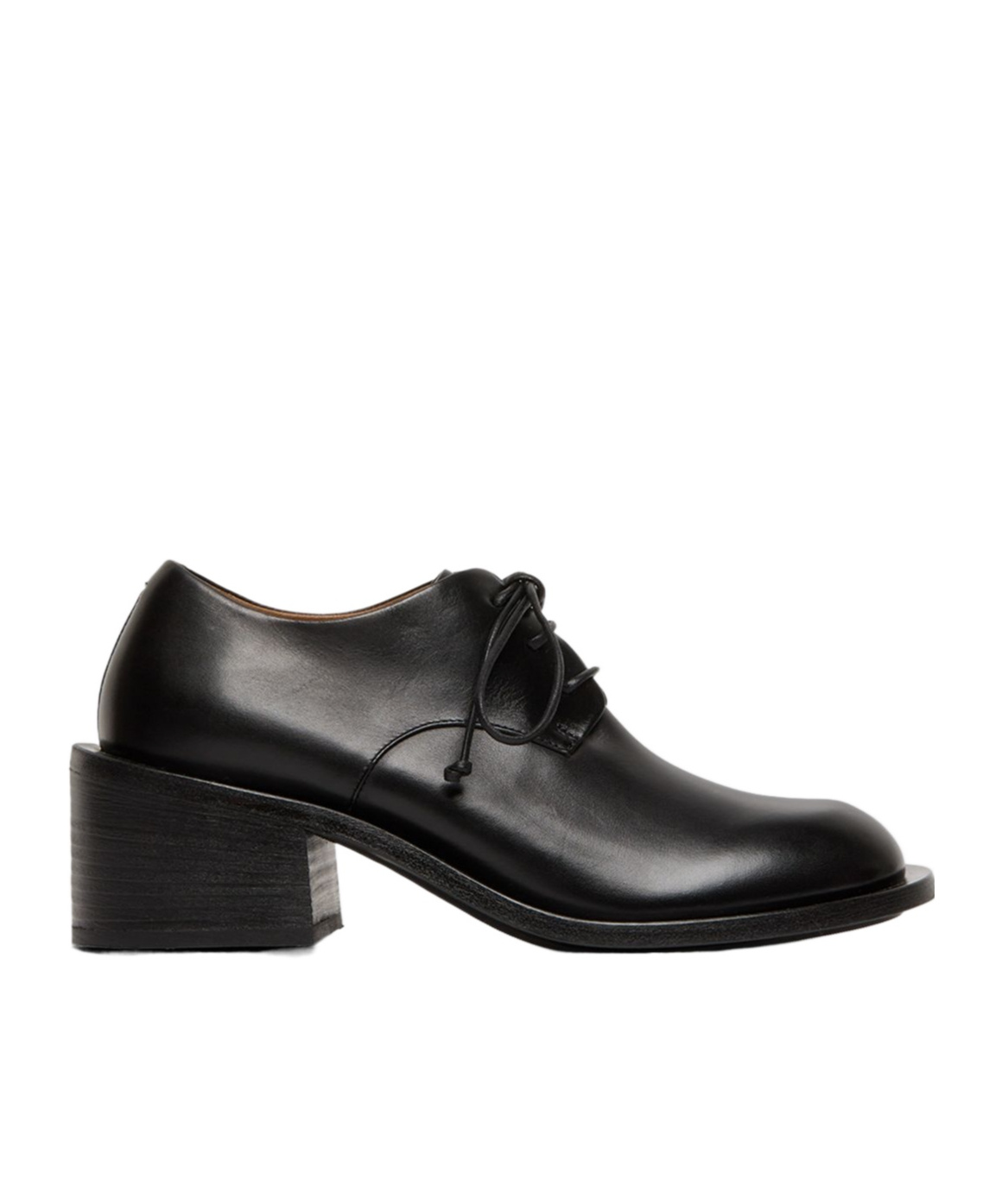 Marsèll 60mm Block-heel Lace-up Shpes In Black