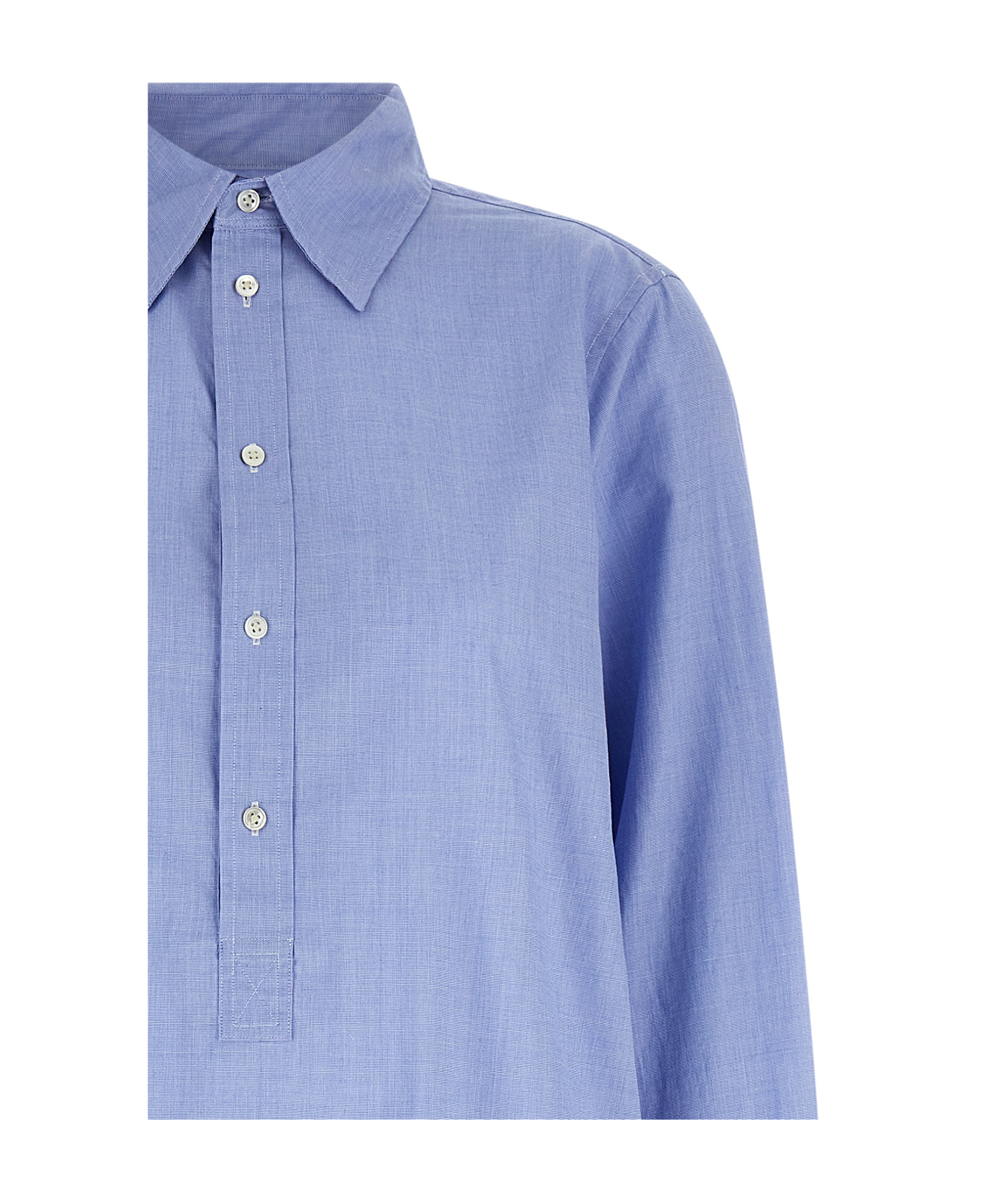 Shop Polo Ralph Lauren Cotton Dress In Blue