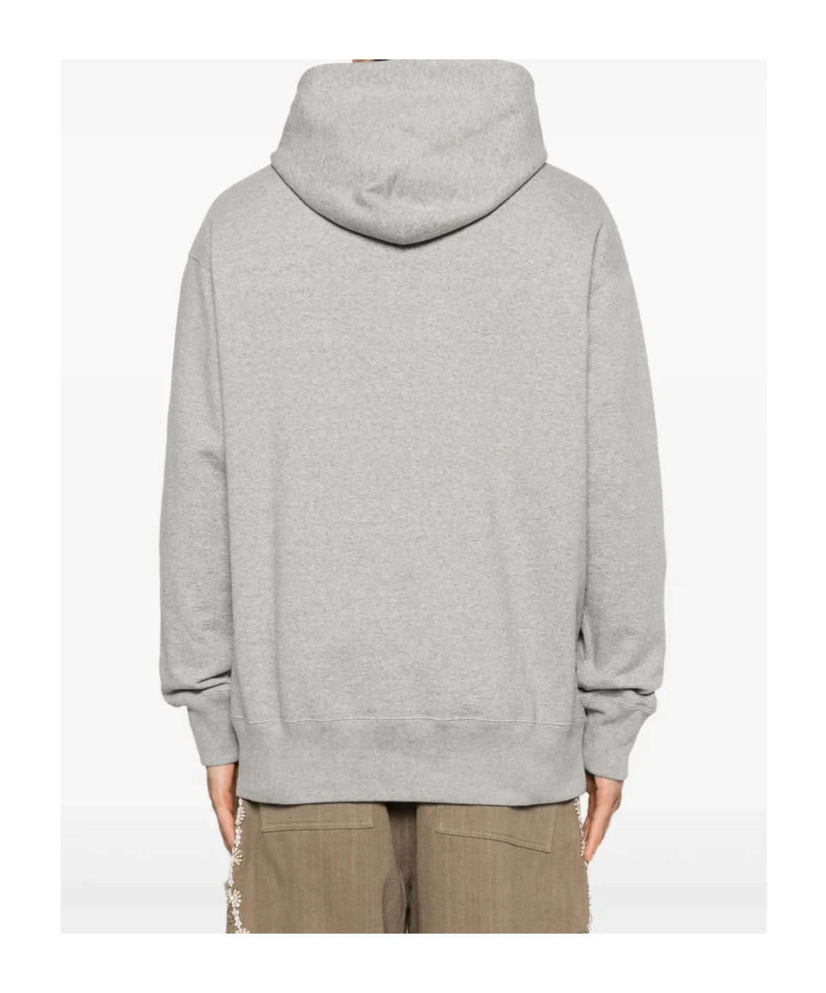 Comme Des Garçons Long-sleeved Sweatshirt In Gray